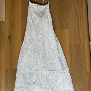 Vitamin A White Eyelet Maxi Dress